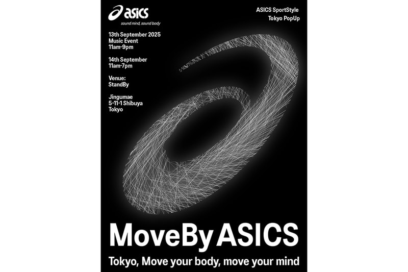 アシックススポーツスタイルがポップアップイベントを開催 ASICS SportStyle pop-up event MOVE BY ASICS
