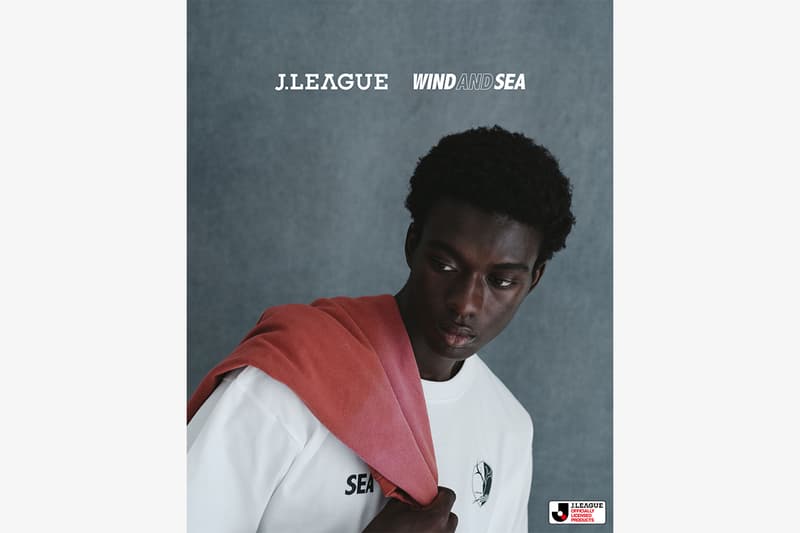 ウィンダンシーが Jリーグとのコラボレーションアイテムを発表 wind and sea j league collaboration release info