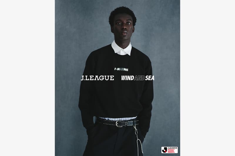 ウィンダンシーが Jリーグとのコラボレーションアイテムを発表 wind and sea j league collaboration release info