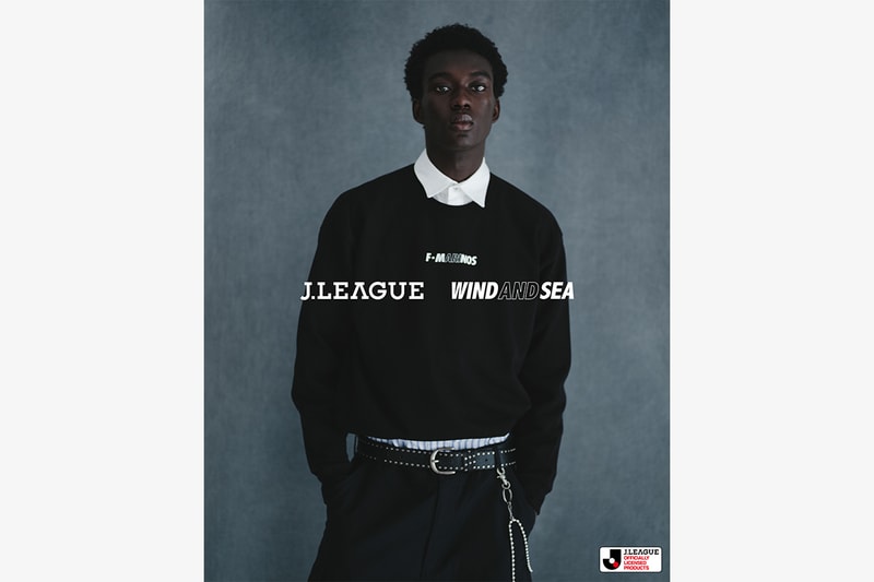 ウィンダンシーが Jリーグとのコラボレーションアイテムを発表 wind and sea j league collaboration release info