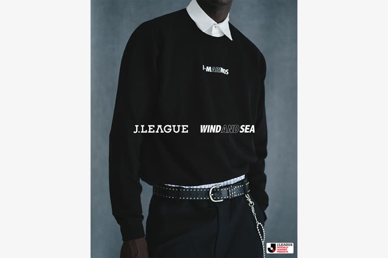 ウィンダンシーが Jリーグとのコラボレーションアイテムを発表 wind and sea j league collaboration release info