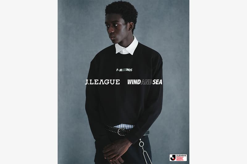 ウィンダンシーが Jリーグとのコラボレーションアイテムを発表 wind and sea j league collaboration release info