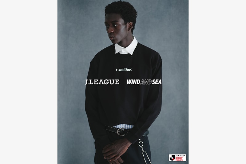 ウィンダンシーが Jリーグとのコラボレーションアイテムを発表 wind and sea j league collaboration release info