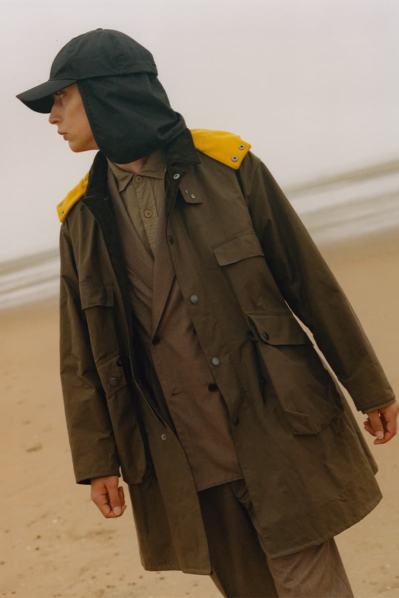 バブアーxキャプテンサンシャインによるコラボコレクションが初のグローバル展開 barbour kaptain sunshine collabo collection release info