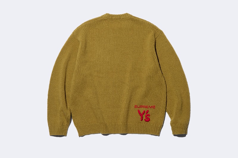 シュプリームがワイズ バイ ヨウジヤマモトとのコラボレーションを発表 Supreme x Y’s by Yohji Yamamoto 2025 fall release info