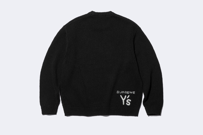 シュプリームがワイズ バイ ヨウジヤマモトとのコラボレーションを発表 Supreme x Y’s by Yohji Yamamoto 2025 fall release info