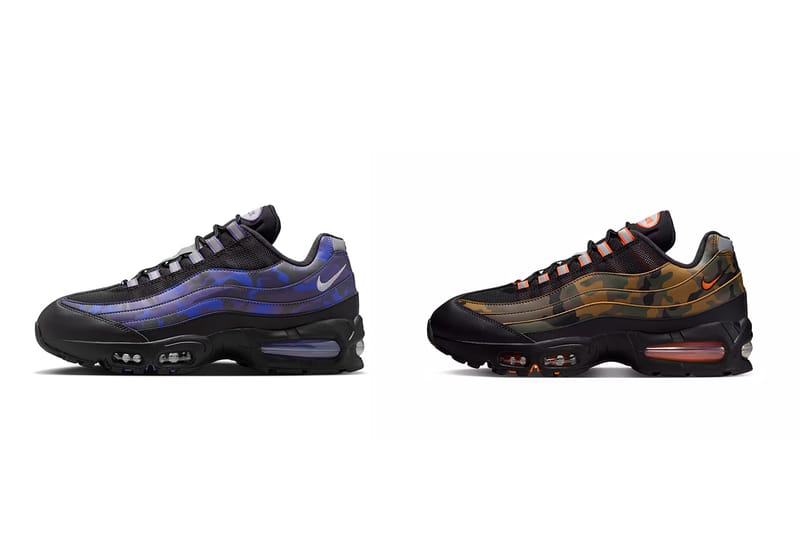 Nike Air Max 95 に2種のカモフラージュ柄を纏った新作が登場