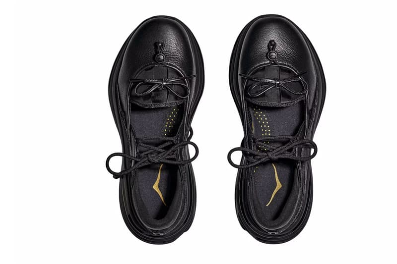 ホカからパンプス型スニーカー ボンダイ メリージェーンがデビュー HOKA BONDI MARY JANE Black cerise / rose tea release info