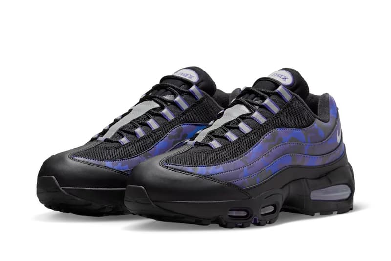 ナイキ エアマックス 95に2種のカモフラージュ柄を纏った新作が登場 Nike Air Max 95 Court Purple and Wild Grape Black and Golden Beige release info
