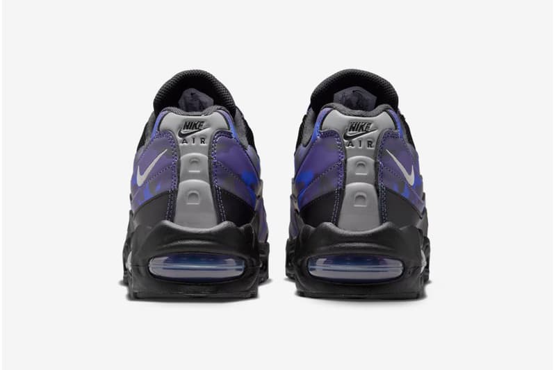 ナイキ エアマックス 95に2種のカモフラージュ柄を纏った新作が登場 Nike Air Max 95 Court Purple and Wild Grape Black and Golden Beige release info
