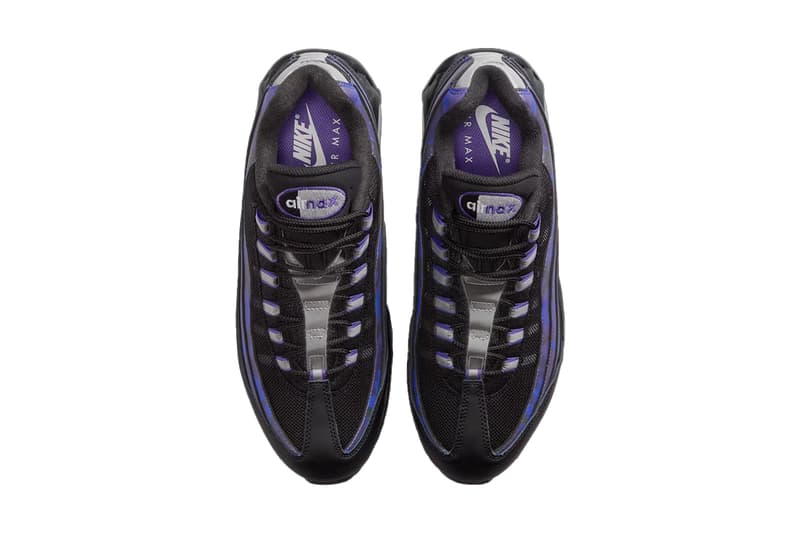 ナイキ エアマックス 95に2種のカモフラージュ柄を纏った新作が登場 Nike Air Max 95 Court Purple and Wild Grape Black and Golden Beige release info