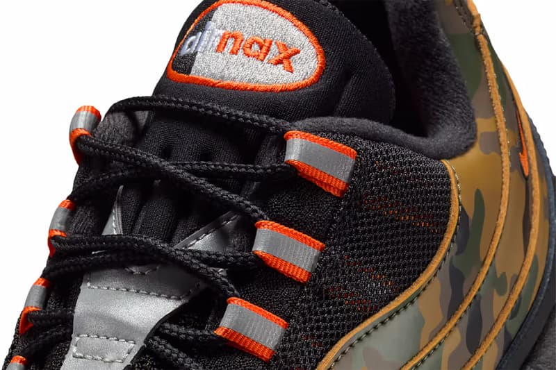 ナイキ エアマックス 95に2種のカモフラージュ柄を纏った新作が登場 Nike Air Max 95 Court Purple and Wild Grape Black and Golden Beige release info