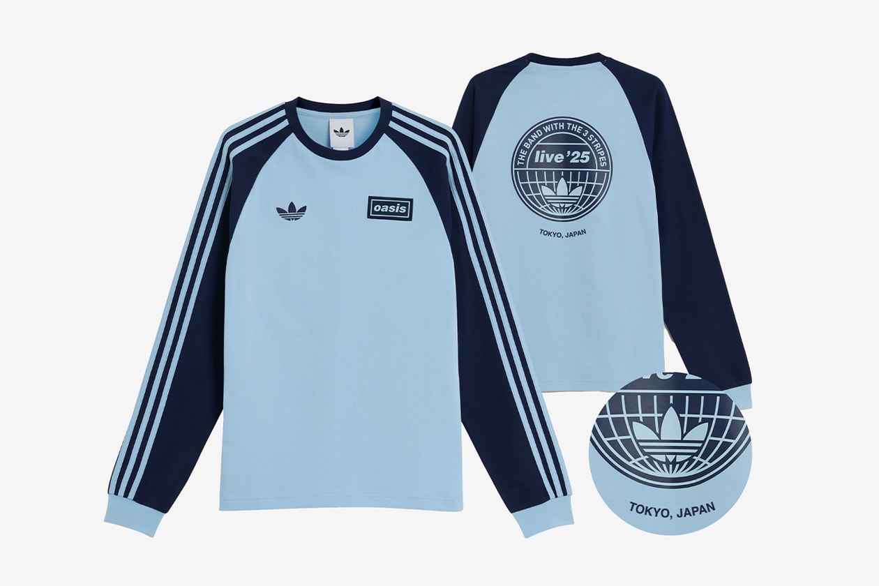 アディダス オリジナルス x オアシス ライブ ‘25 コレクションが日本発売決定 adidas Originals x Oasis LIVE ‘25 collection japan release info