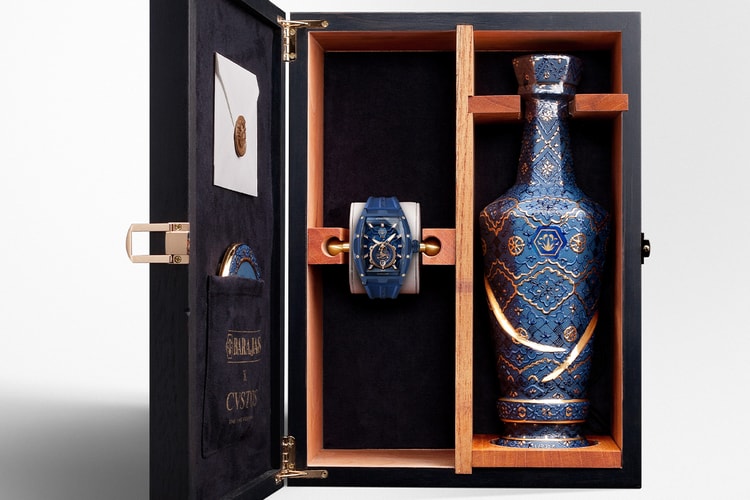 CVSTOS x Tequila Barajas が世界初、“芸術としてのテキーラ”を纏った腕時計を発表