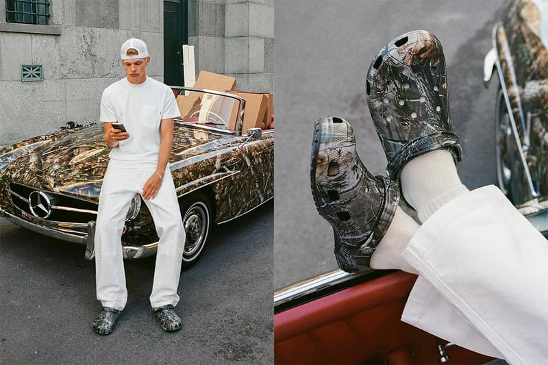 JJJJound x Crocs™ 第2弾コラボモデル Classic Clog  “Realtree/Black” の発売情報が解禁