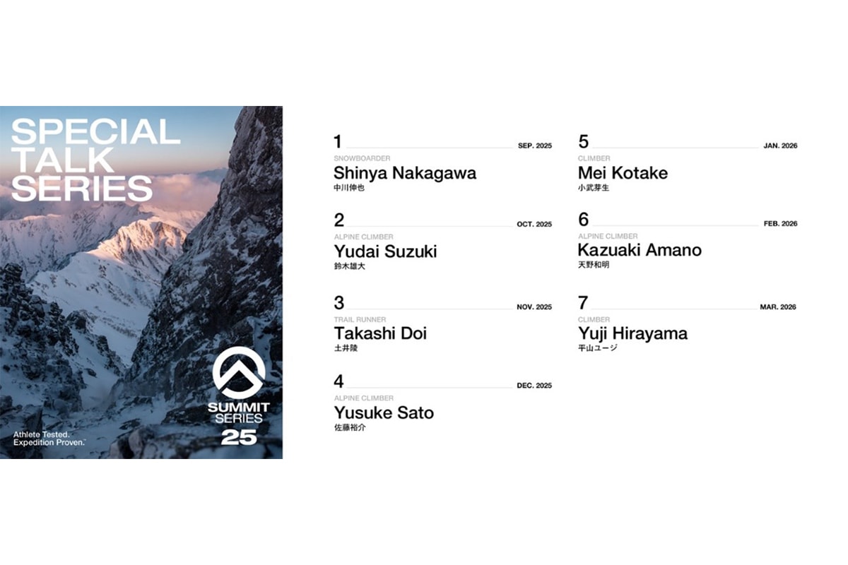 ザ・ノース・フェイス サミットシリーズの25周年を記念した企画が多数始動 the north face summit series 25 years aniversaly release info