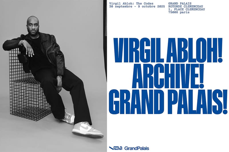 ヴァージル・アブローの大規模回顧展 “Virgil Abloh: The Codes” がパリで開催