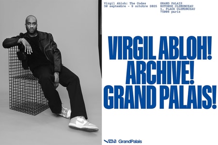 ヴァージル・アブローの大規模回顧展 “Virgil Abloh: The Codes” がパリで開催