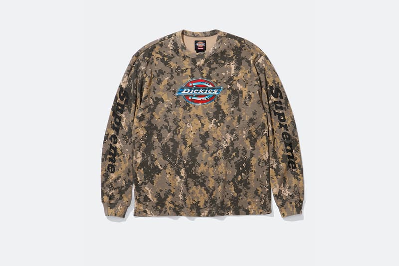 シュプリーム x ディッキーズが2025年秋シーズンのコラボコレクションを発表 Supreme x Dickies® fall 2025 release info