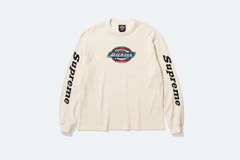 シュプリーム x ディッキーズが2025年秋シーズンのコラボコレクションを発表 Supreme x Dickies® fall 2025 release info