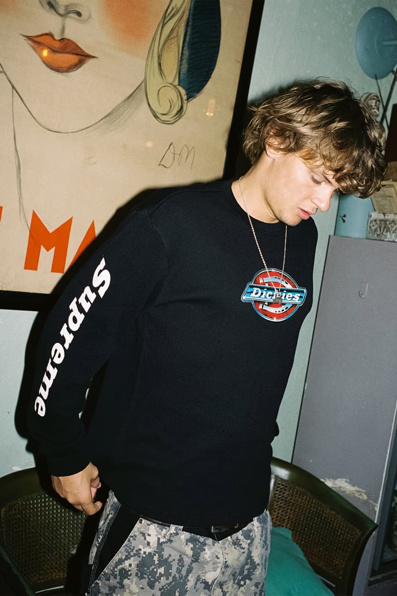 シュプリーム x ディッキーズが2025年秋シーズンのコラボコレクションを発表 Supreme x Dickies® fall 2025 release info