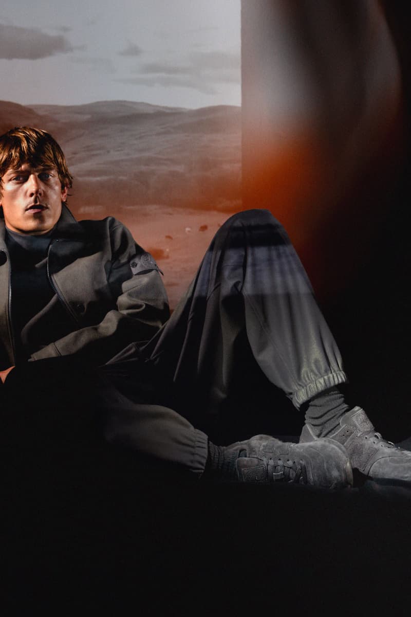 ストーンアイランドxニューバランスによる最新コラボとして574 GHOSTを発表 stone island new balance 574 ghost release info