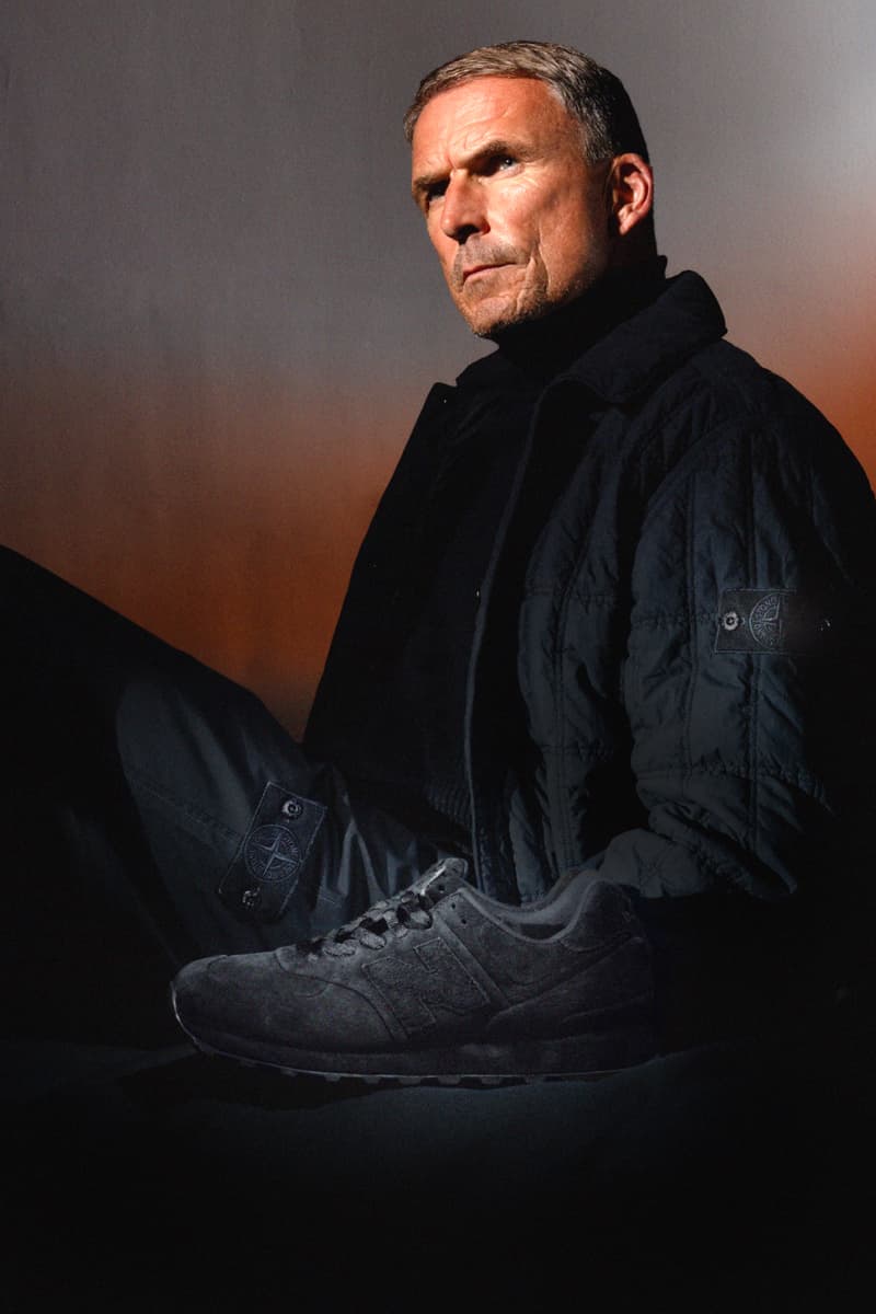 ストーンアイランドxニューバランスによる最新コラボとして574 GHOSTを発表 stone island new balance 574 ghost release info