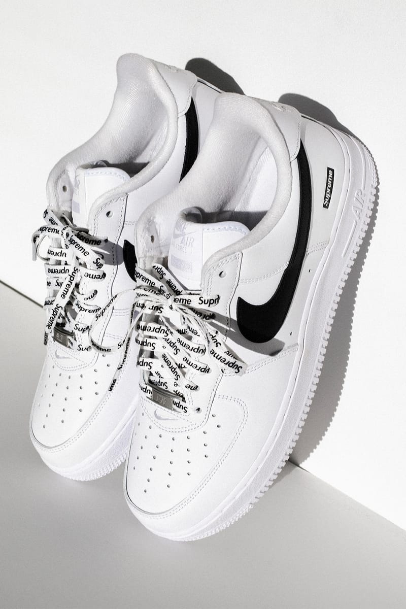 シュプリーム✖️NIKE エアフォース1 白 27 新品 - Supreme エア 