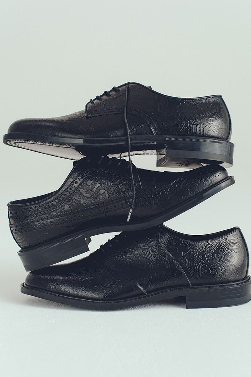 ケンフォード ファインシューズがブランド初となるレースアップシューズを発売 the kenford fineshoes paisley lace up shoes release info