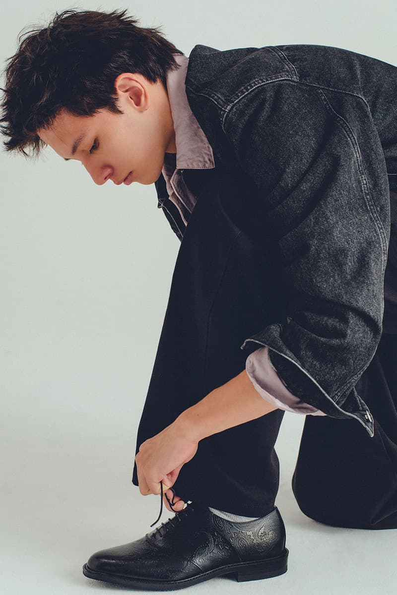 ケンフォード ファインシューズがブランド初となるレースアップシューズを発売 the kenford fineshoes paisley lace up shoes release info