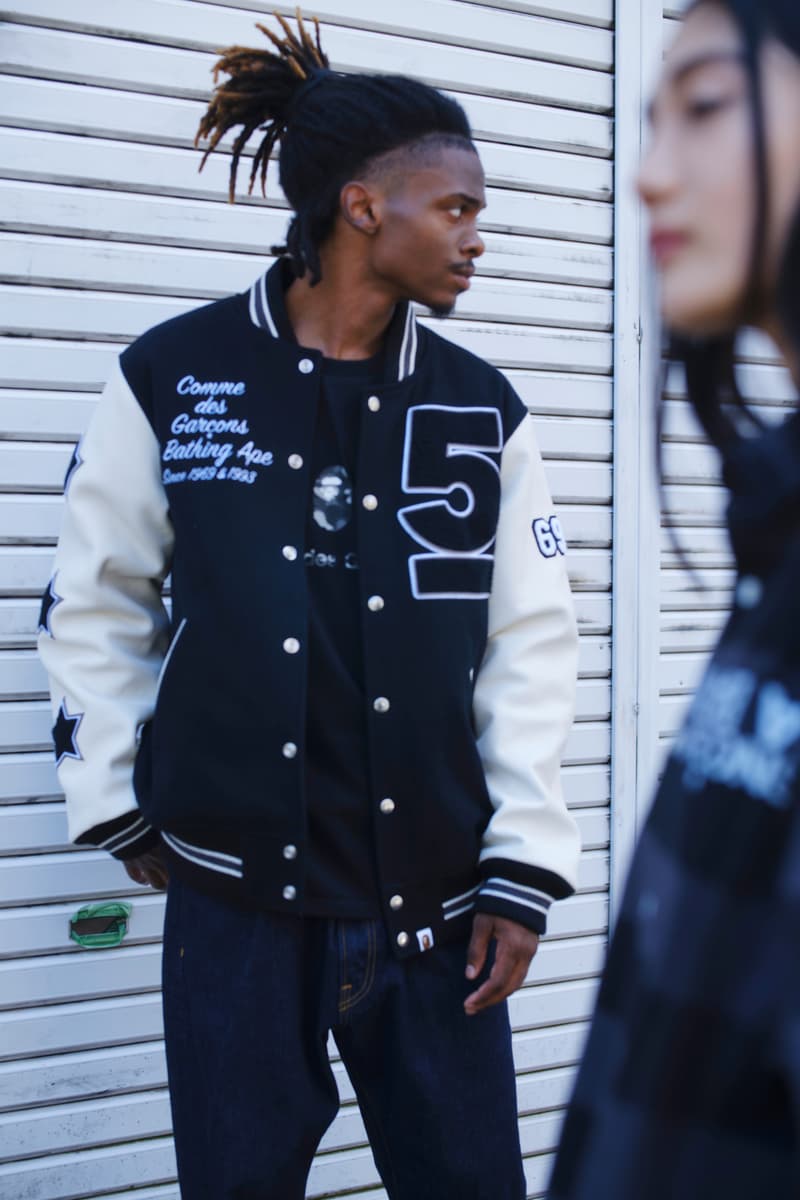 ベイプ x コム デ ギャルソン大阪店 5周年記念コレクション第2弾が到着 BAPE®︎ COMME des GARÇONS OSAKA 5th Anniversary collection drop 2 info