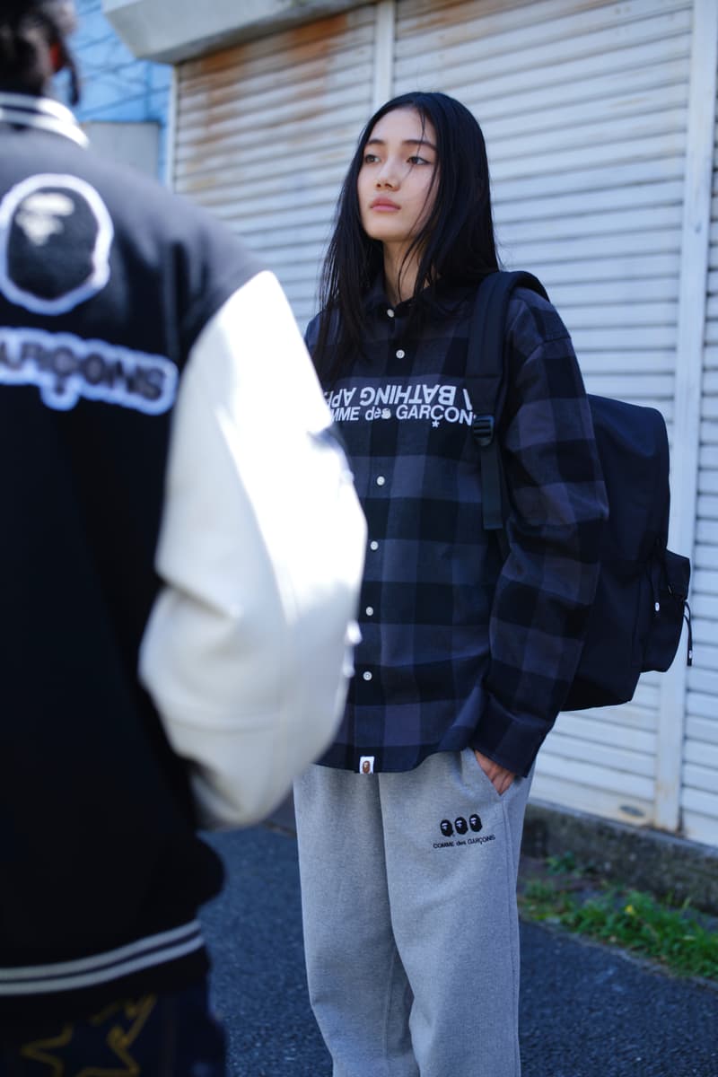 ベイプ x コム デ ギャルソン大阪店 5周年記念コレクション第2弾が到着 BAPE®︎ COMME des GARÇONS OSAKA 5th Anniversary collection drop 2 info