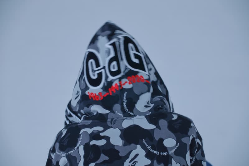 ベイプ x コム デ ギャルソン大阪店 5周年記念コレクション第2弾が到着 BAPE®︎ COMME des GARÇONS OSAKA 5th Anniversary collection drop 2 info