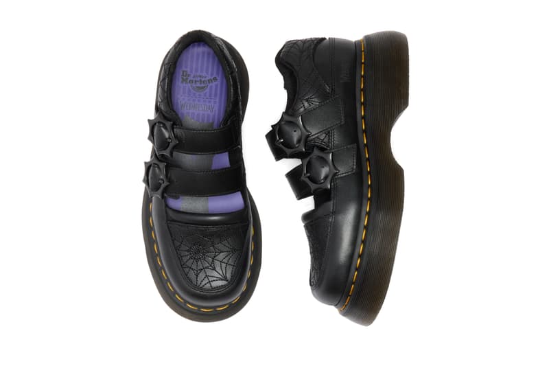 ドクターマーチンがネットフリックのドラマ『ウェンズデー』とのコラボレーション第2弾を発表 dr martens netflix wednesday colaboration release info