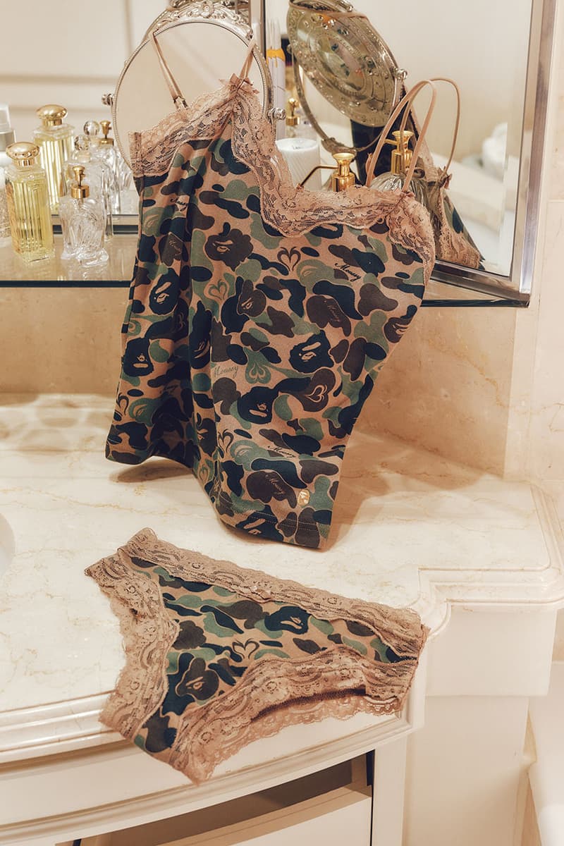 マウジーよりベイプとのコラボレーションアイテムが発売 moussy a bathing ape bape collb item release info