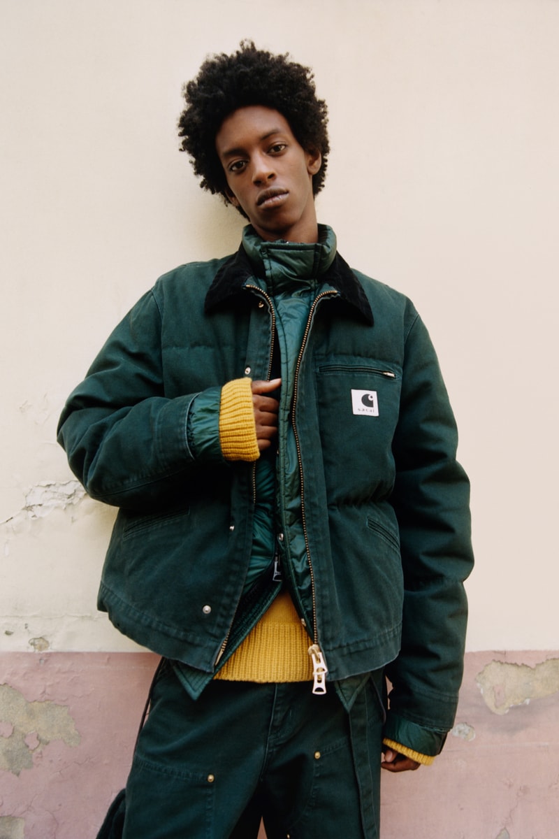 サカイx カーハート WIP コラボコレクション第3弾が到着 sacai x Carhartt WIP 2025 autumn winter release info