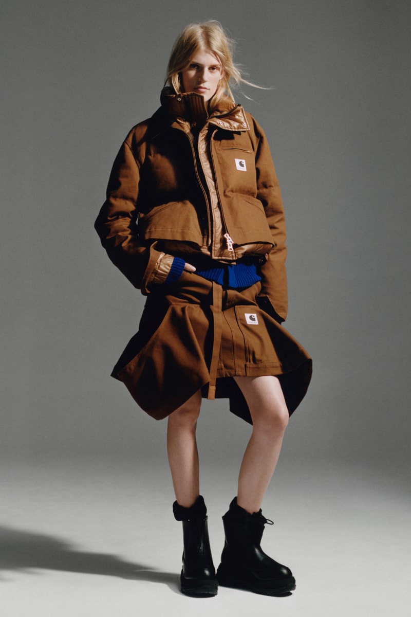 サカイx カーハート WIP コラボコレクション第3弾が到着 sacai x Carhartt WIP 2025 autumn winter release info
