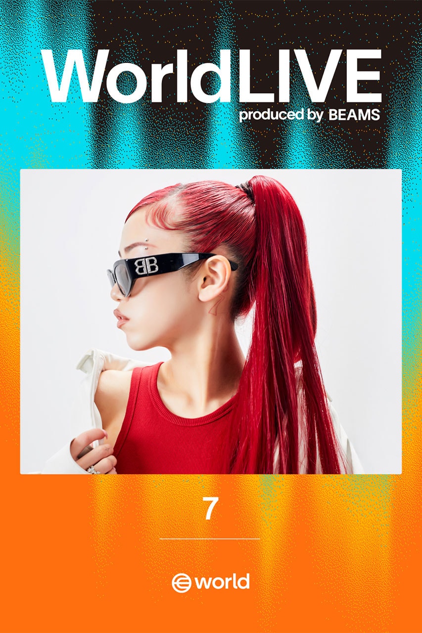 ビームスがプロデュースするワールド主催の音楽ライブイベントが開催 world live 2025 produced by beams event info