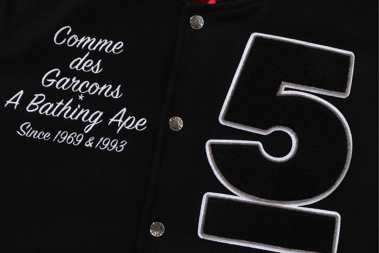 ベイプ x コム デ ギャルソン大阪店 5周年記念コレクション第2弾が到着 BAPE®︎ COMME des GARÇONS OSAKA 5th Anniversary collection drop 2 info