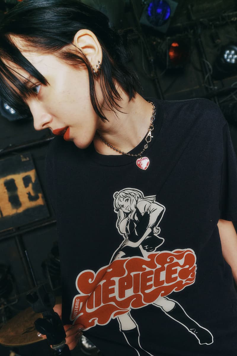 HYSTERIC GLAMOUR が『ONE PIECE』とのコラボコレクションを発表 HYSTERIC GLAMOUR x ONE PIECE release info