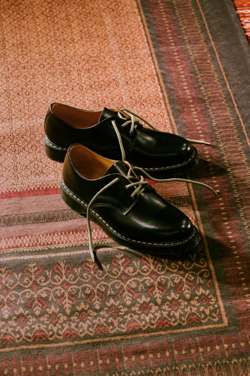 ソロヴェアーxカーハートワークインプログレスによるレザーシューズが発売 solovair carhartt wip leather shoes release info