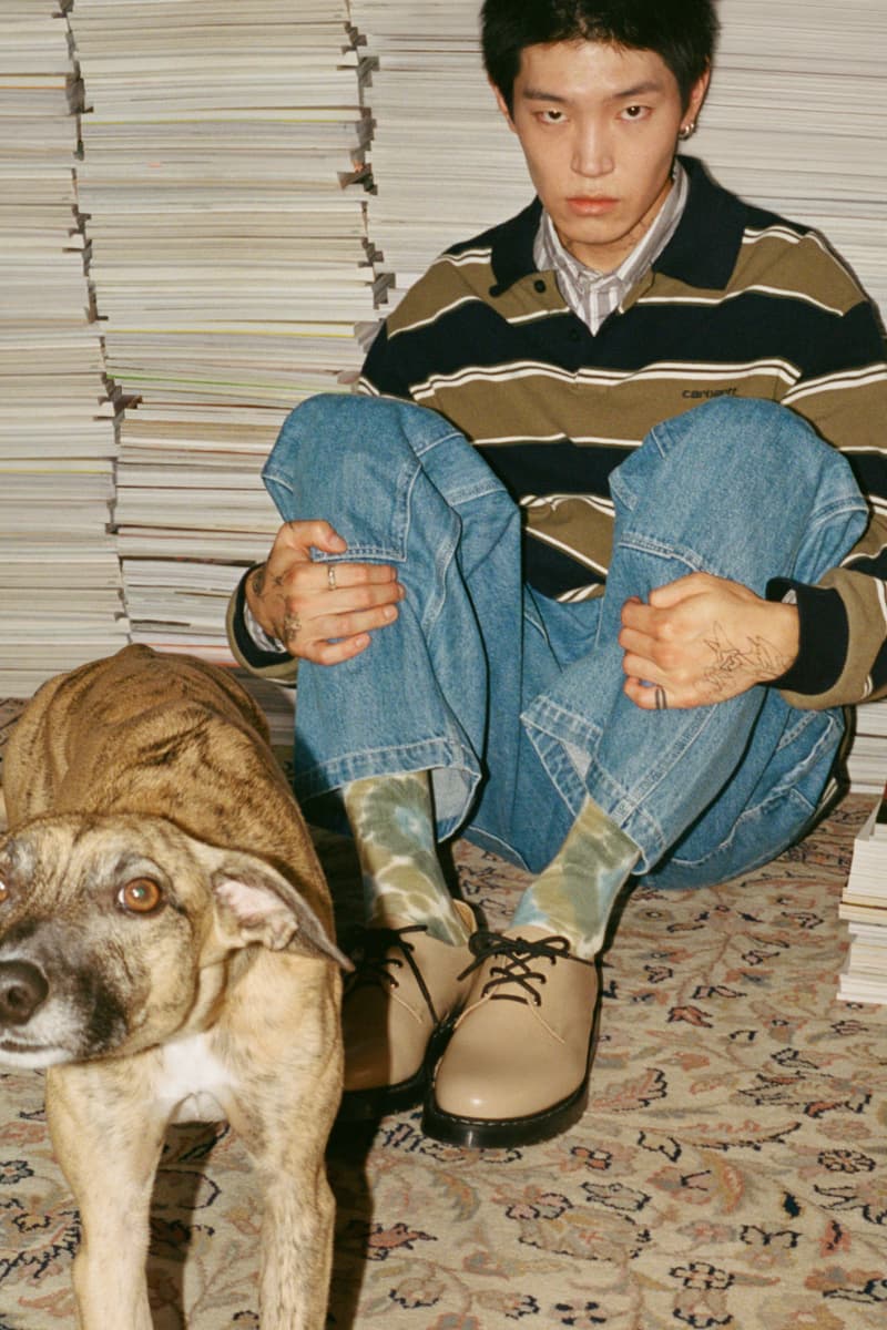 ソロヴェアーxカーハートワークインプログレスによるレザーシューズが発売 solovair carhartt wip leather shoes release info