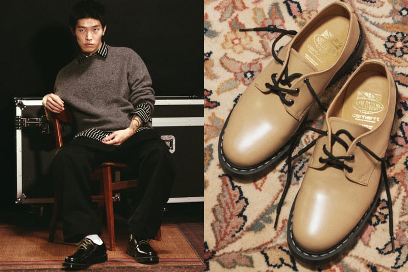 Solovair x Carhartt WIP によるレザーシューズが発売