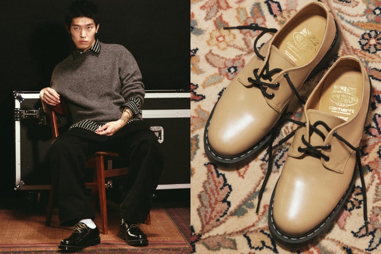 Solovair x Carhartt WIP によるレザーシューズが発売