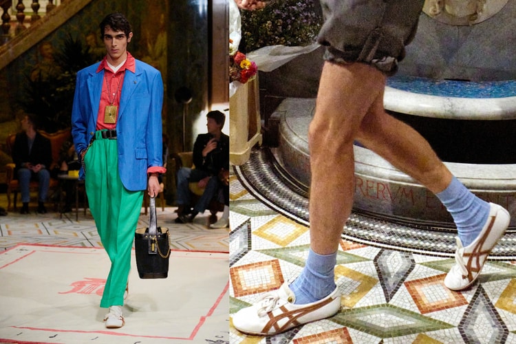 Onitsuka Tiger が VERSACE とのコラボレーションを発表