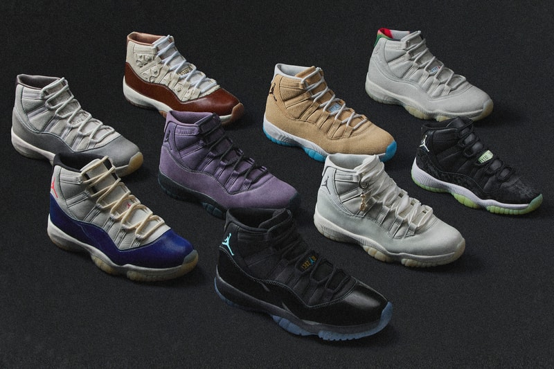エアジョーダン 11 の30周年を記念した9つの限定モデルが登場 Air Jordan 11 Styles to Celebrate the Silhouette’s 30th Anniversary