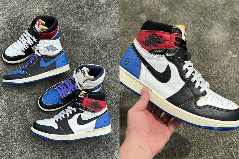 fragment design x Union LA x Air Jordan 1 High は3色展開か