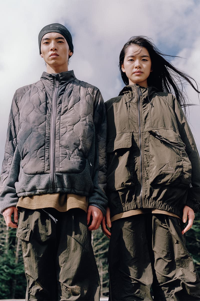 ロア x アンドワンダーによるコラボコレクションが登場 roa and wander collabo collection release info