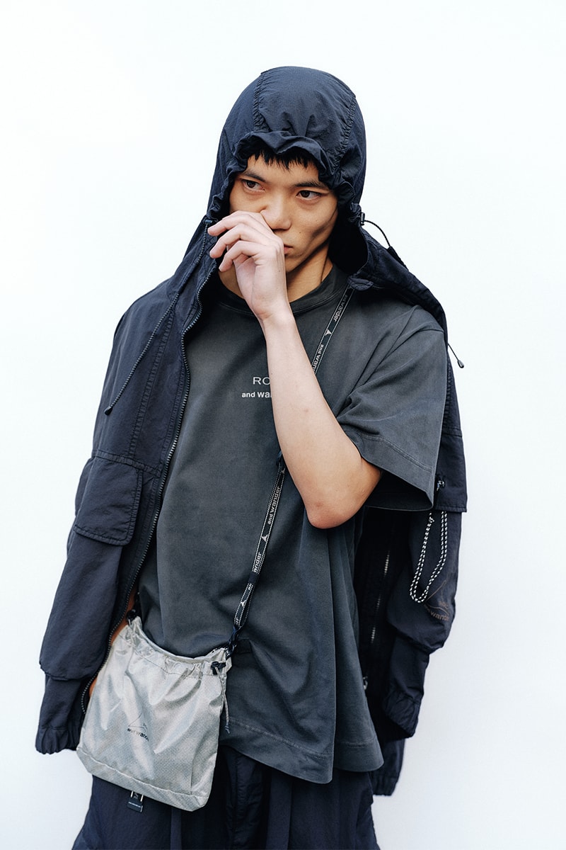 ロア x アンドワンダーによるコラボコレクションが登場 roa and wander collabo collection release info