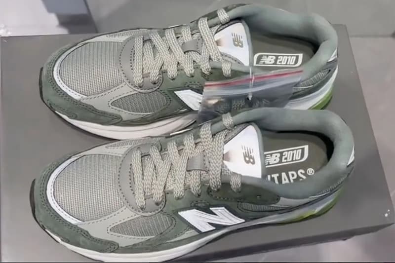 ダブルタップス x ニューバランスの最新コラボ アブゾーブ2010 が登場か WTAPS New Balance ABZORB 2010 first look